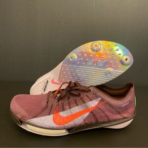 New Nike Victory 2 Track Spikes Faith Kipyegon Burgundy/Crush IB4202-600